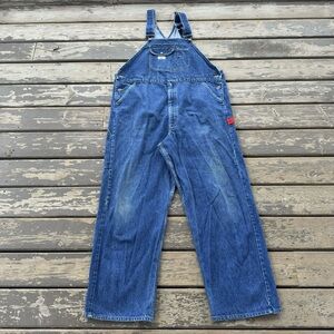 Authentic vintage GWG RED STRAP CRAFTMASTER denim overalls